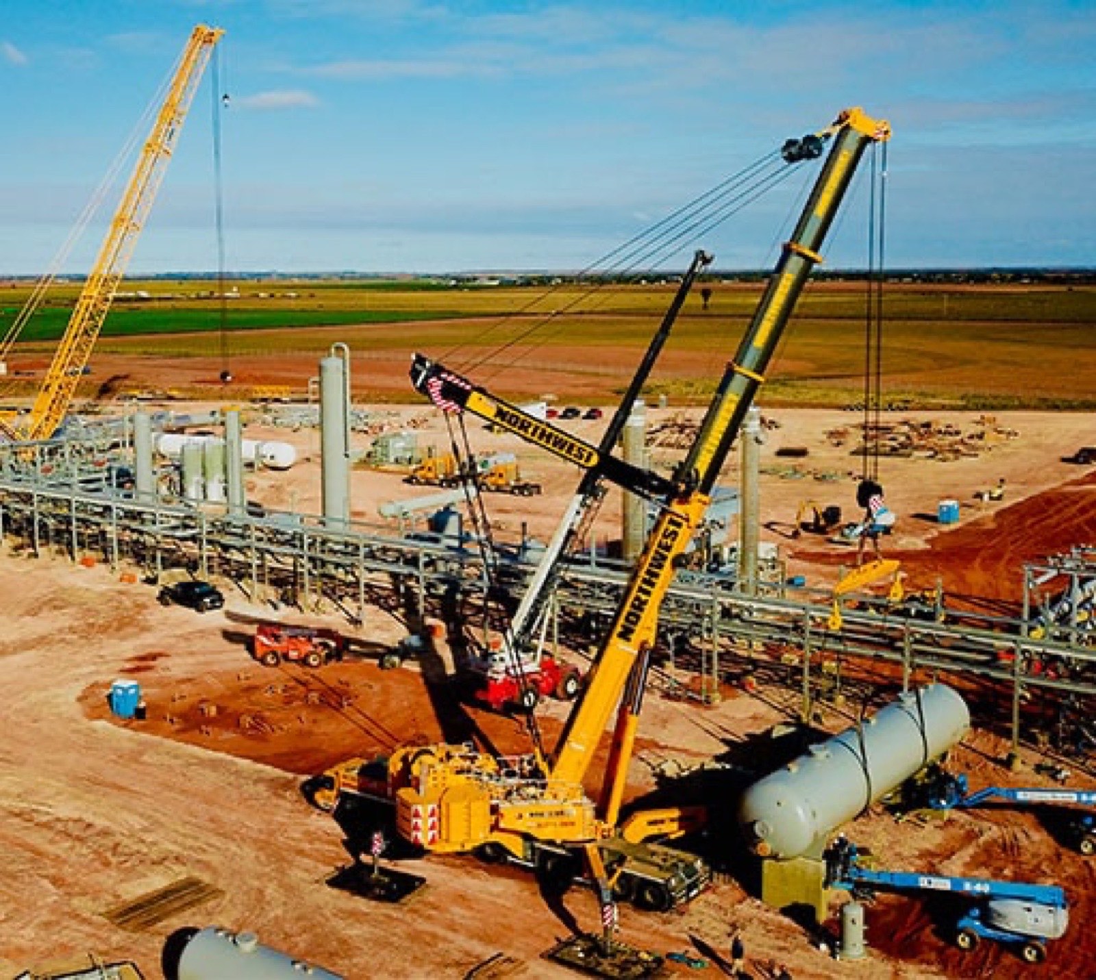 Northwest all-terrain crane fleet